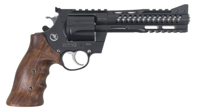 NIGHTHAWK CUSTOM KORTH NXS 8-SHOT .357 MAGNUM PISTOL W/ EXTRA 9MM CYLINDER - 6"